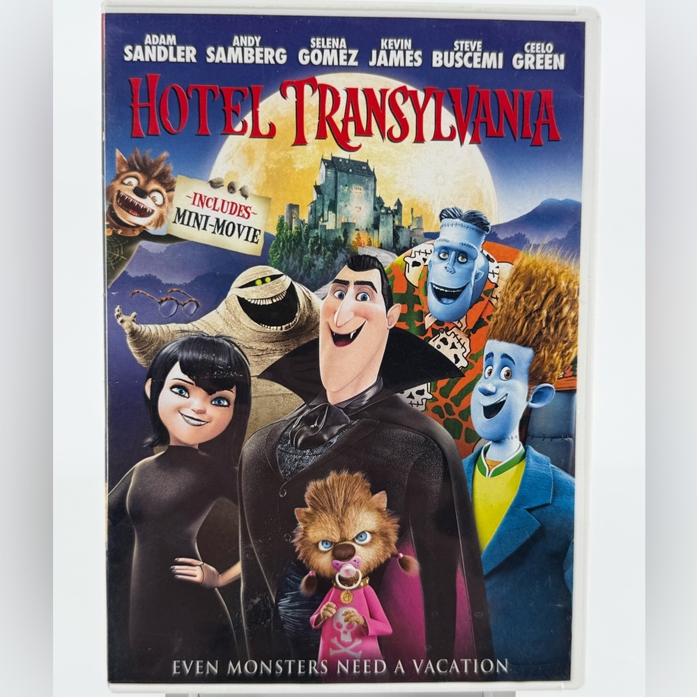 Hotel Transylvania on DVD.